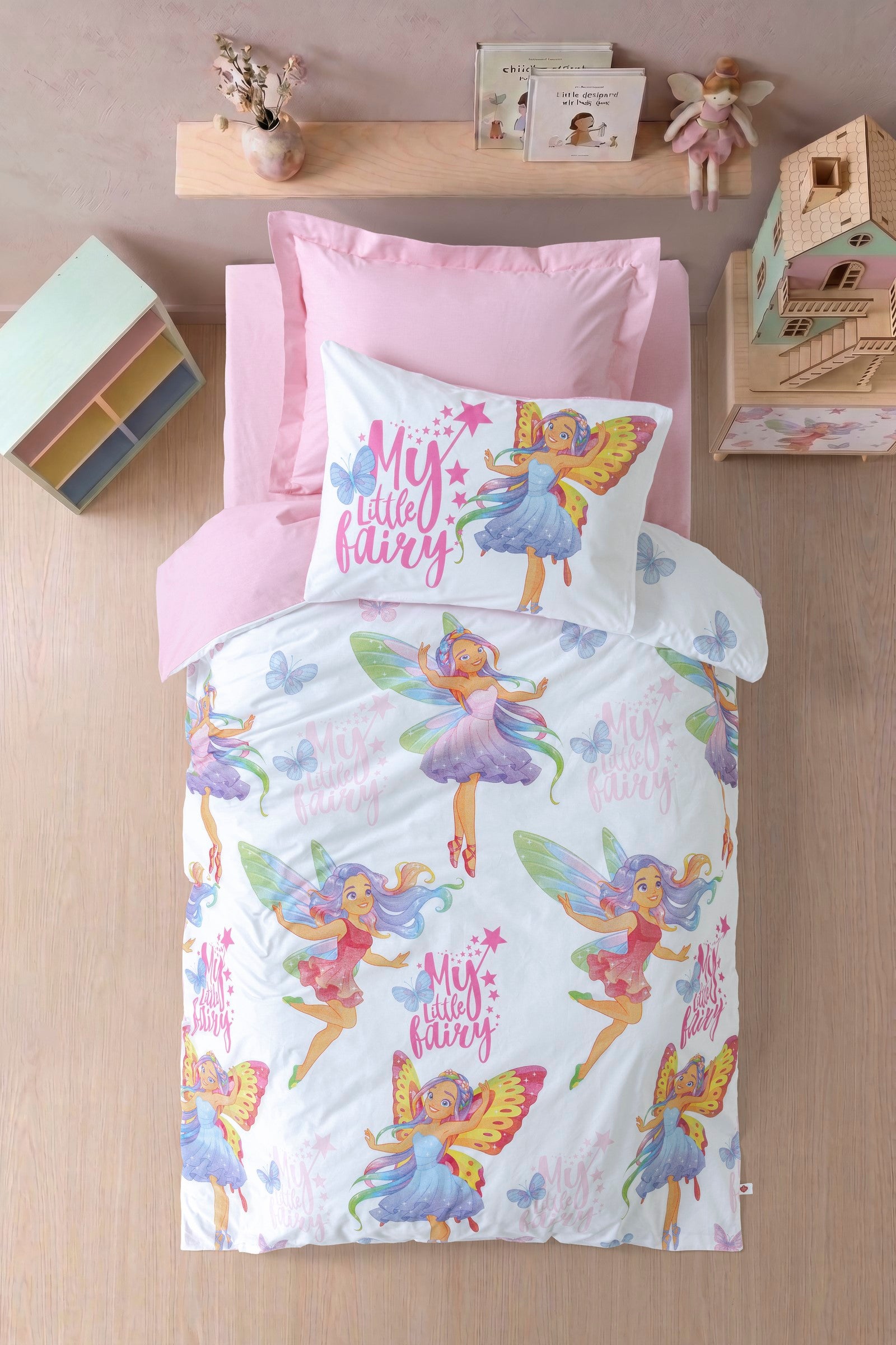 Cotton Box Junior Tek Kişilik Nevresim Takımı Twila Pembe