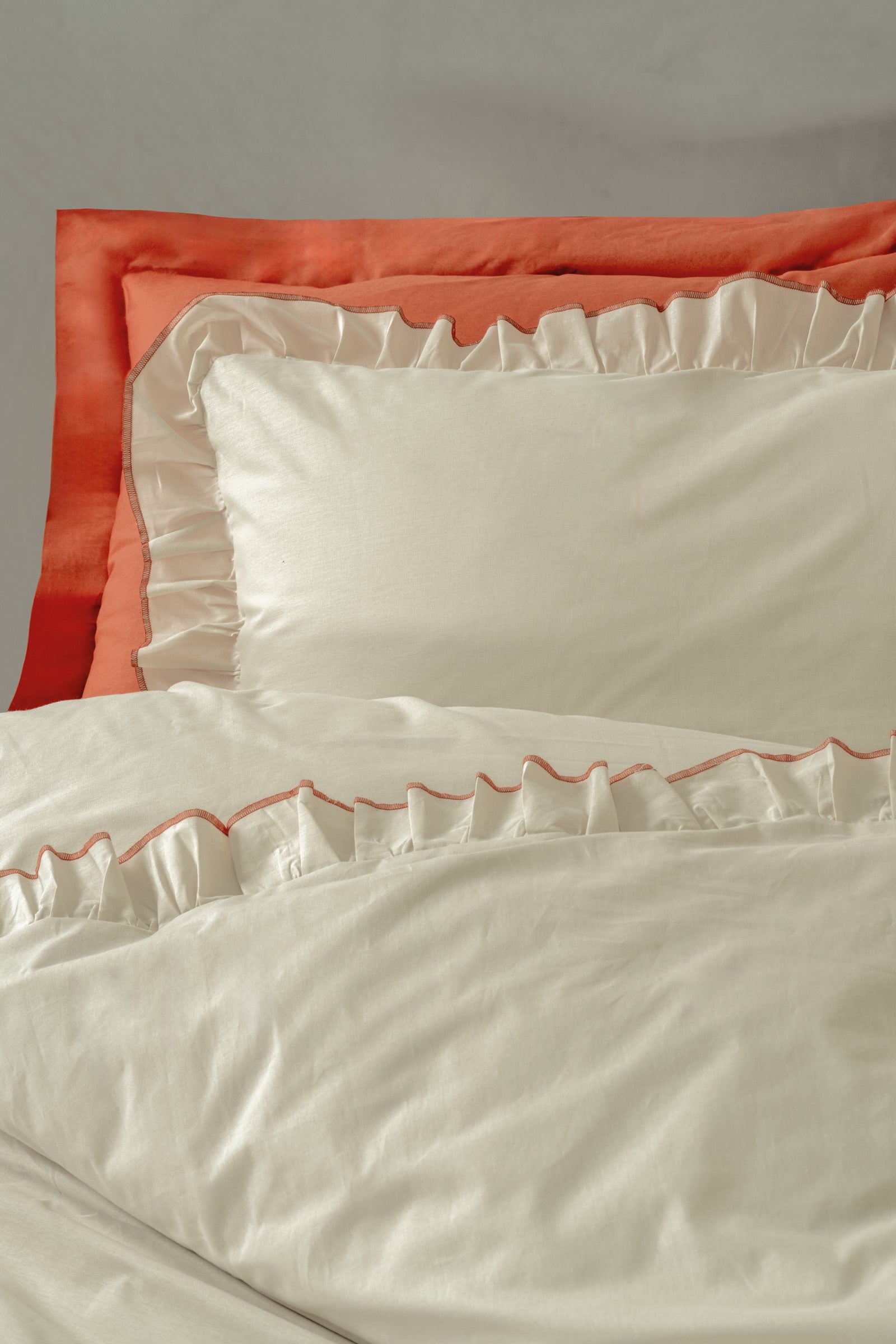 Cotton Box Maison Çift Kişilik Nevresim Takımı Lova Bej-Tarçın