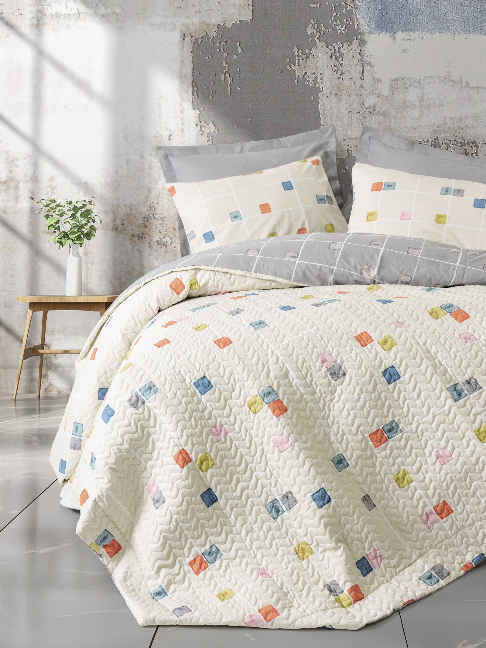 Cotton Box Minimal Двуспальный комплект Evo Grey