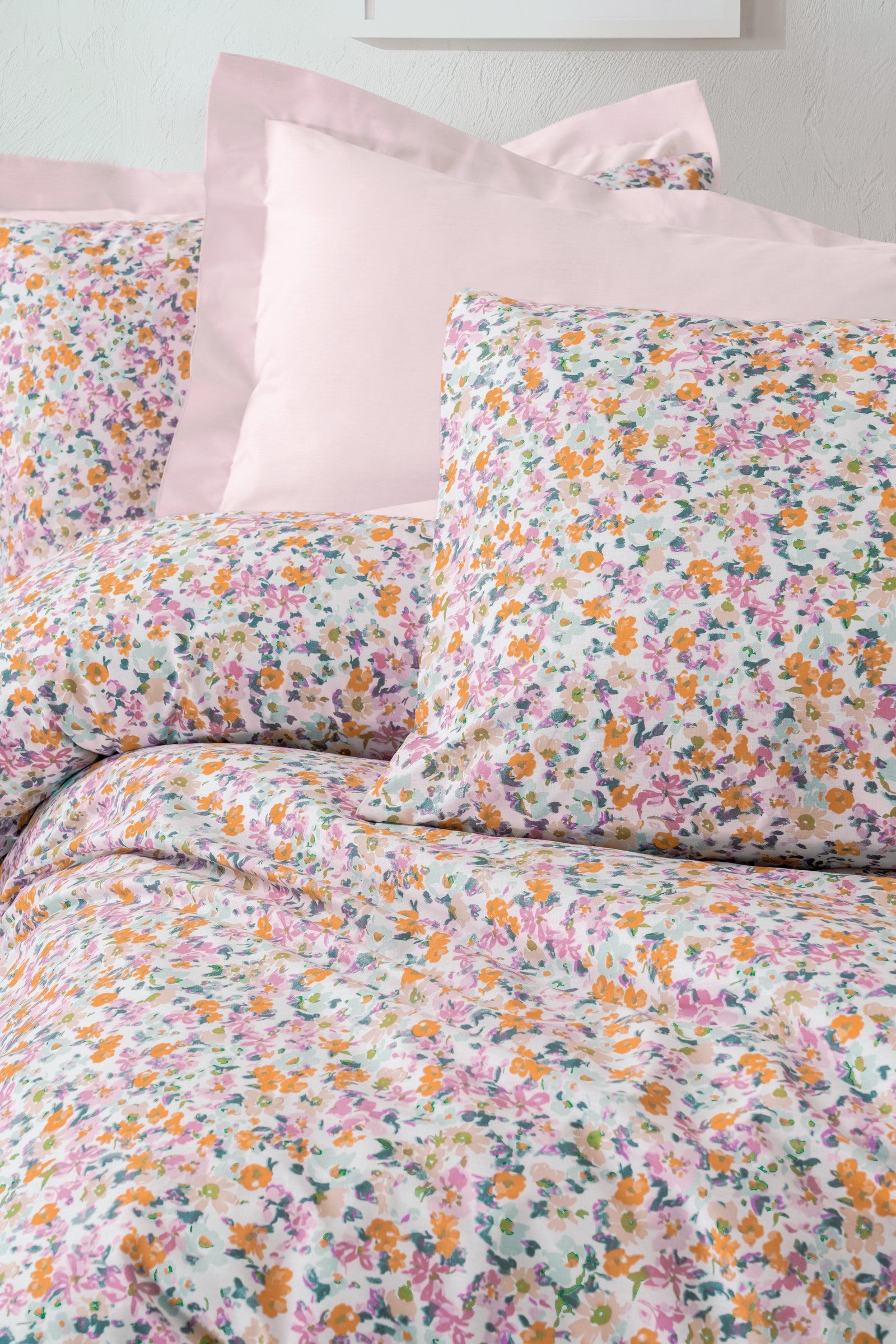 Cotton Box Petite Çift Kişilik Lastikli Çarşaflı Nevresim Takımı Pippa Pembe