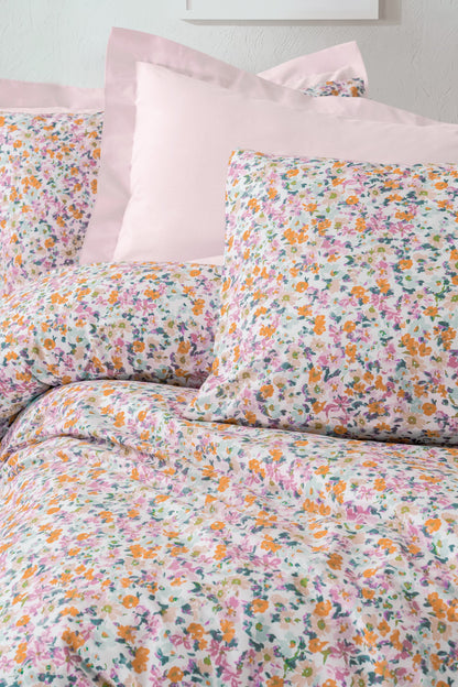 Cotton Box Petite Çift Kişilik Lastikli Çarşaflı Nevresim Takımı Pippa Pembe