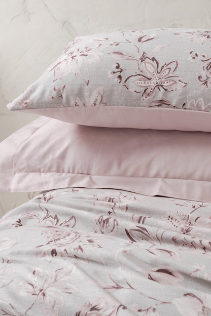 Cotton Box Saten Çift Kişilik Uyku Seti Calluna Pudra