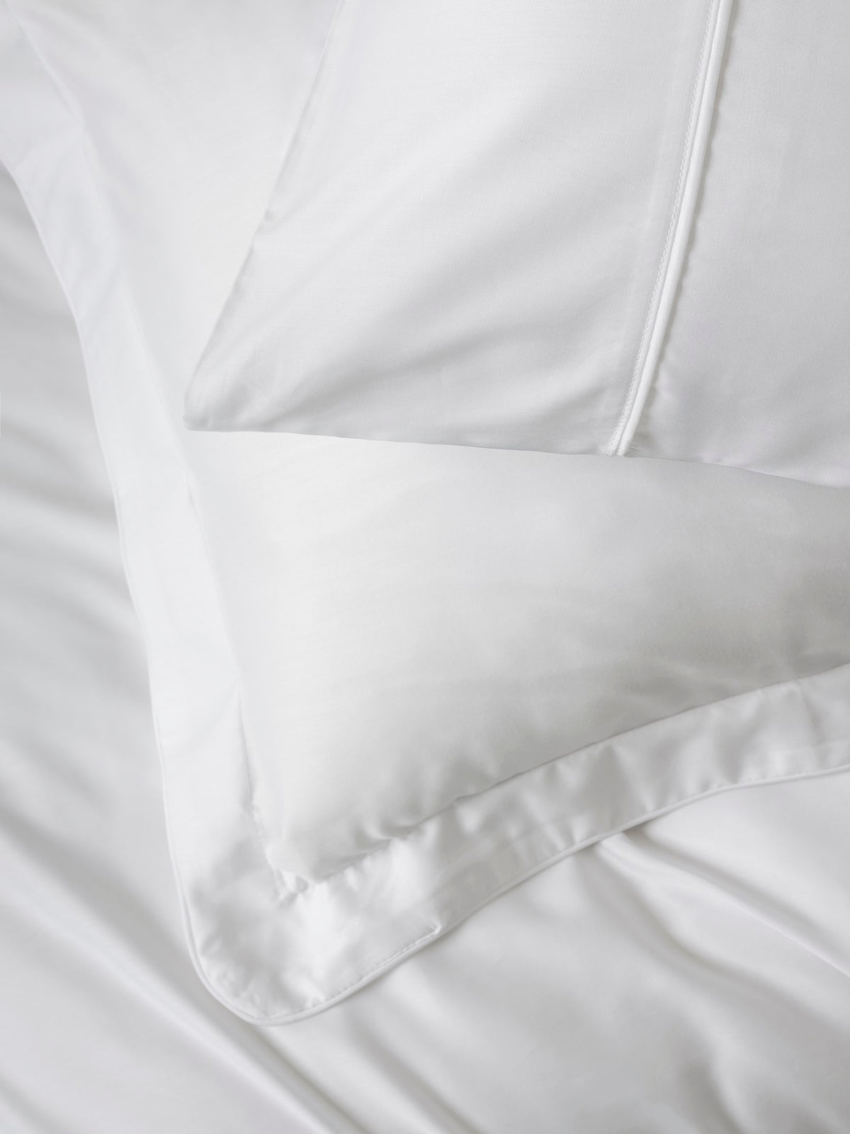 Комплект постельного белья Cotton Box Silky Satin, белый