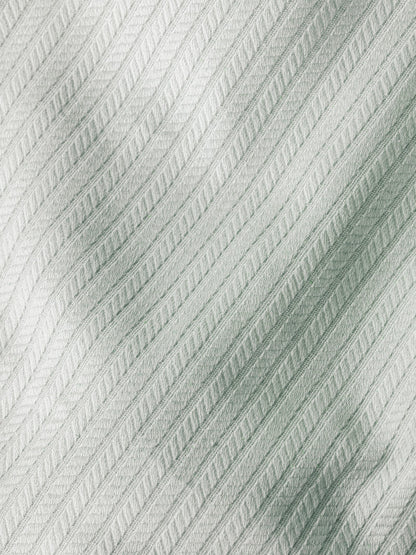 Cotton Box Vivid Single Piqué Duvet Cover Set Minty Mint