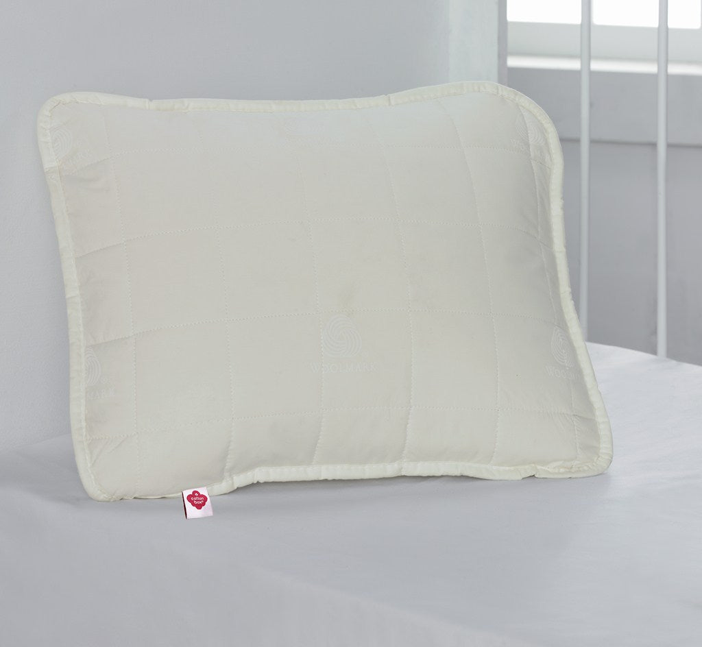 Cotton Box Wool Baby Pillow