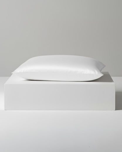 Cozy Home Halo Saten Yastık Kılıfı Beyaz 50x70