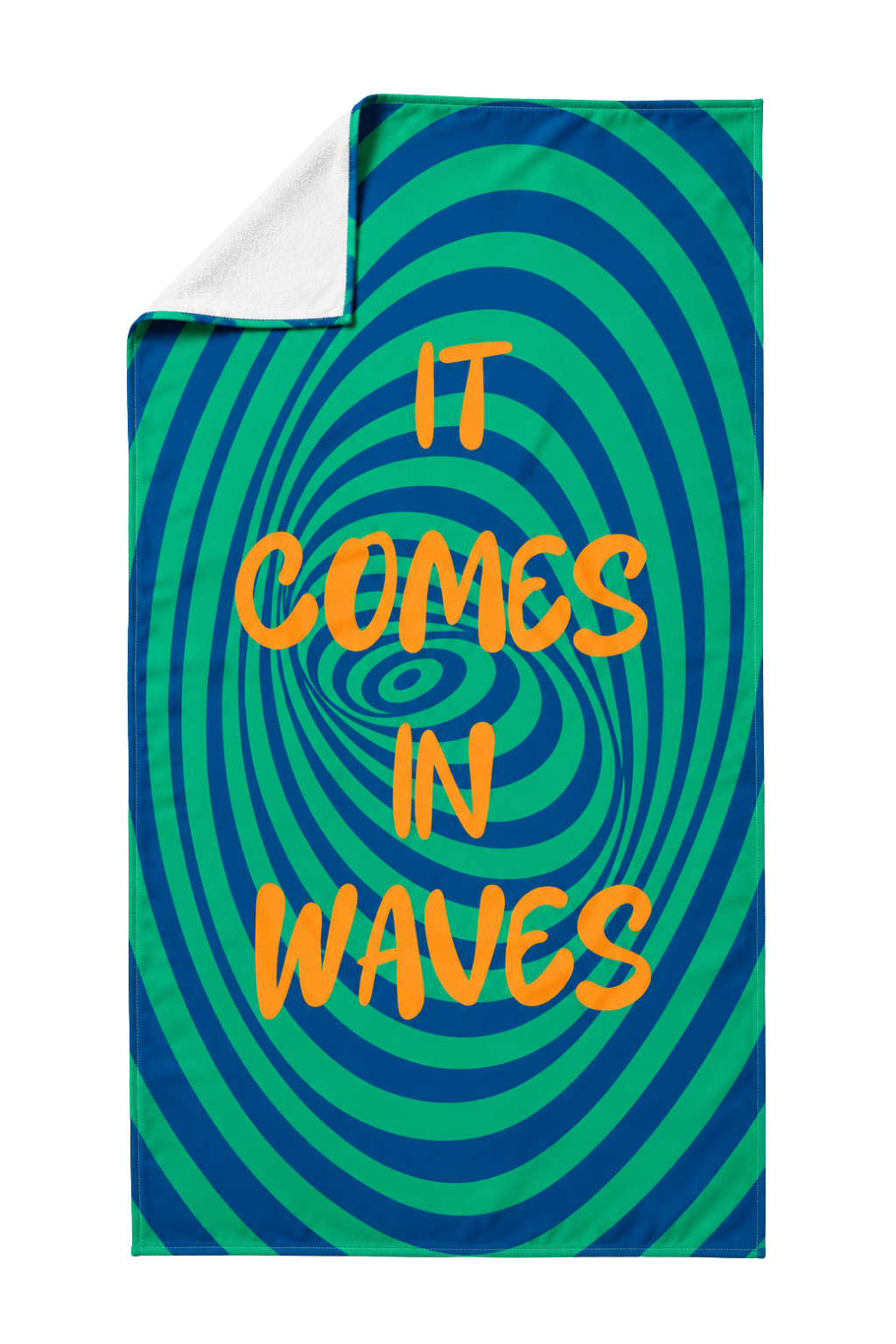 Cozy Home Heatwave Plaj Havlusu Rip Tide Mavi 90x150