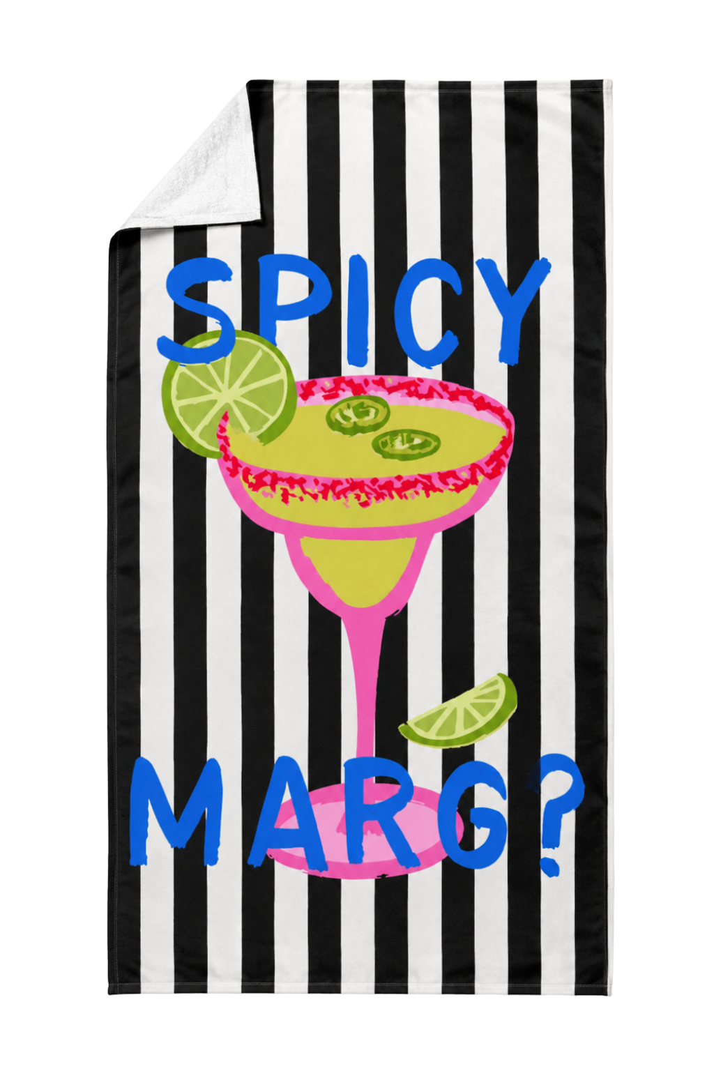Cozy Home Heatwave Plaj Havlusu Spicy Rita Siyah 90x150