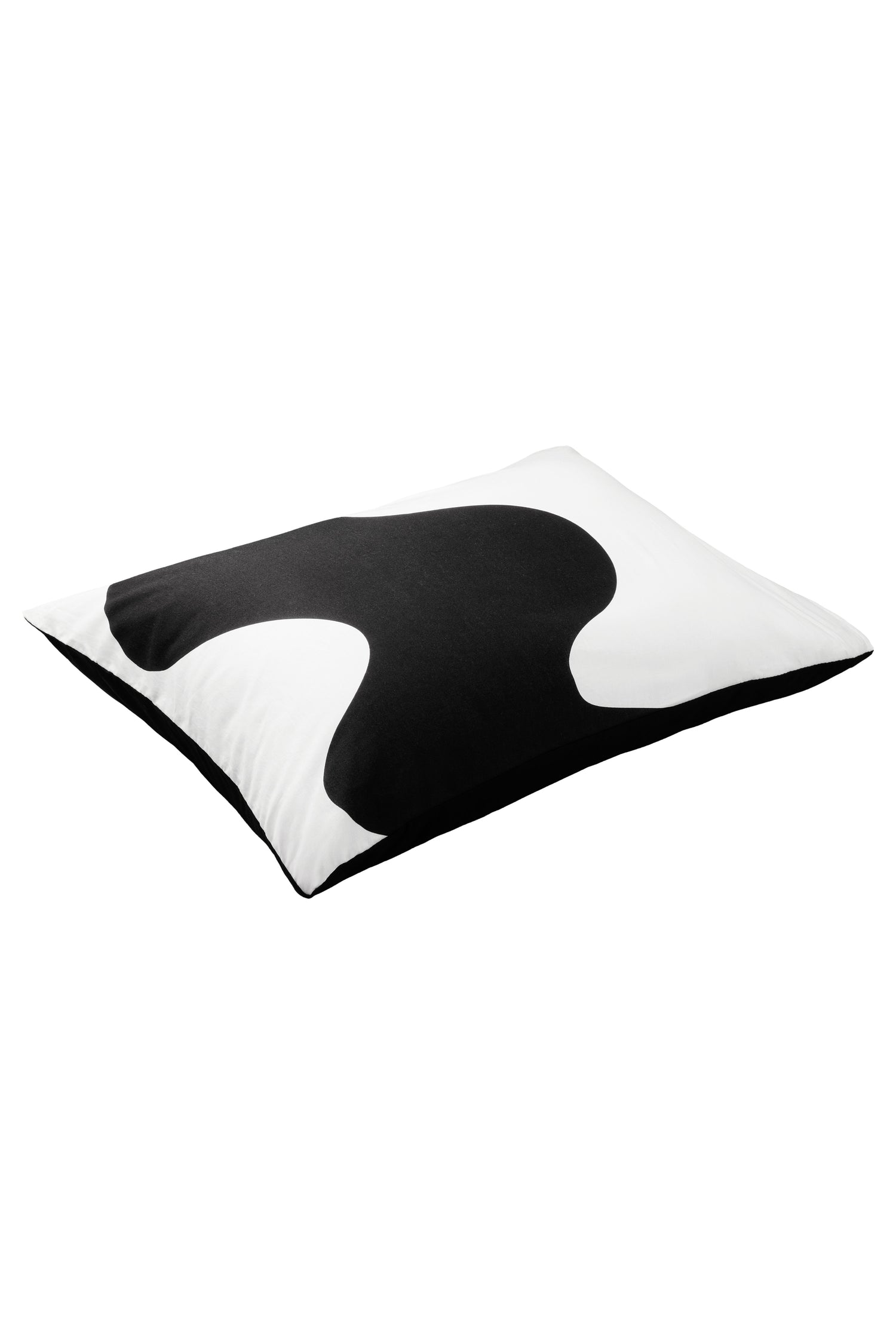 Cozy Home Mono Çift Taraflı Yastık Kılıfı Flow Siyah 50x70